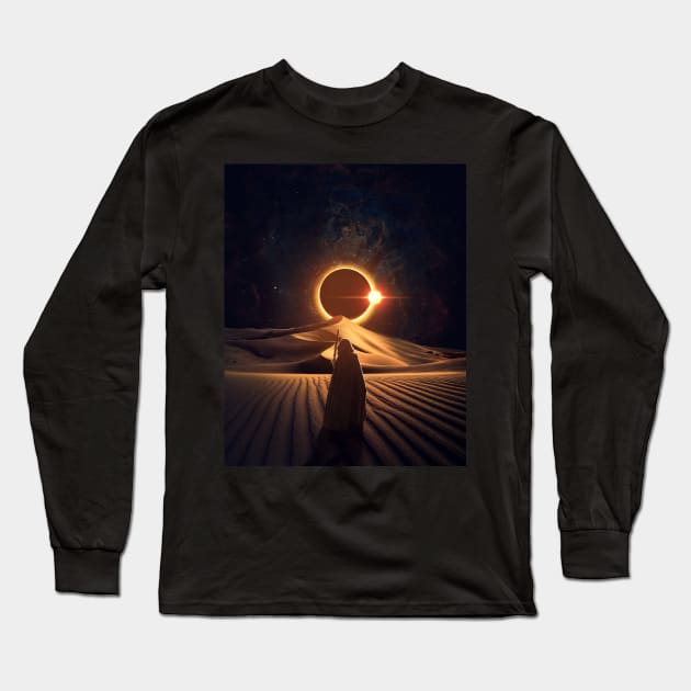 Dune Long Sleeve T-Shirt by Enki Art